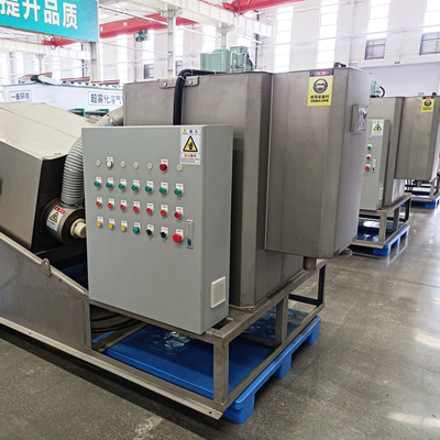 IEPP Factory Manufacturer STP Wastewater Treatment Plant Multi Disc Screw Press Sludge Dehydrator Daf Scum Dewatering Machinery