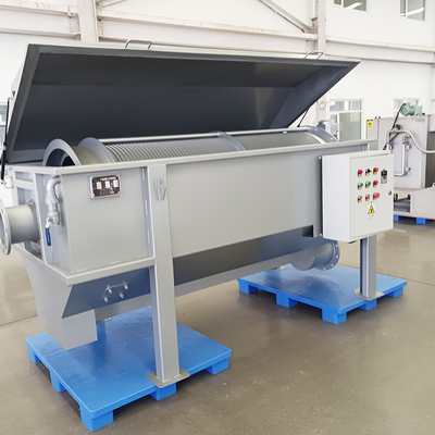 IEPP Grey Water Pulp Paper Fiber Recycling Wastewater Treatment Eliminating Debris Rotary Drum Screen Filter for Pumped Flow