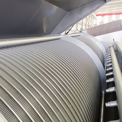 IEPP Wool Textile Mill Water Filtering Separator Wastewater Treatment Equipment Rotating Drum Screen Sewage Filtration Equipment