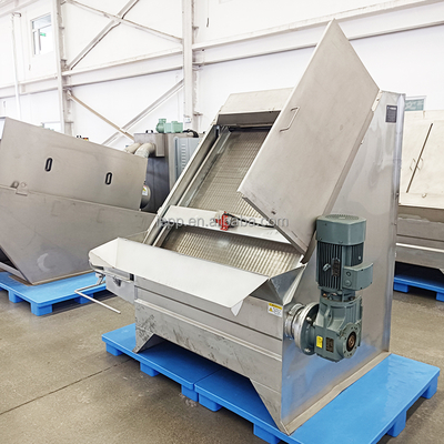 China Supplier Good Quality Fertilizer Biogas Compost Vinasse Manure Dehydration Sloped Inclined Screen Solid Liquid Separator