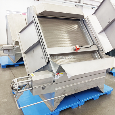 IEPP Manufacturer Factory Cow Dung Dewatering Machine Supplier Swine Pig Farm Manure Separator Screen Screw Press Dehydrator