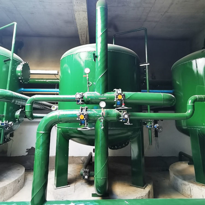 IEPP Manufacturer Wastewater Clearifier With Backwash Sewage Treatment Industrial Sand Multimedia Filter Purification Equipment