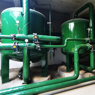 IEPP Manufacturer Wastewater Clearifier With Backwash Sewage Treatment Industrial Sand Multimedia Filter Purification Equipment