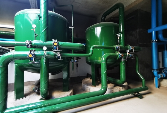 IEPP Factory Supplier STP Gray Water Purification Equipment Industrial Sand Filter tank Active Carbon Water Charcoal Clearifier