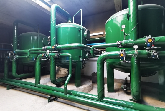 IEPP Factory Supplier STP Gray Water Purification Equipment Industrial Sand Filter tank Active Carbon Water Charcoal Clearifier