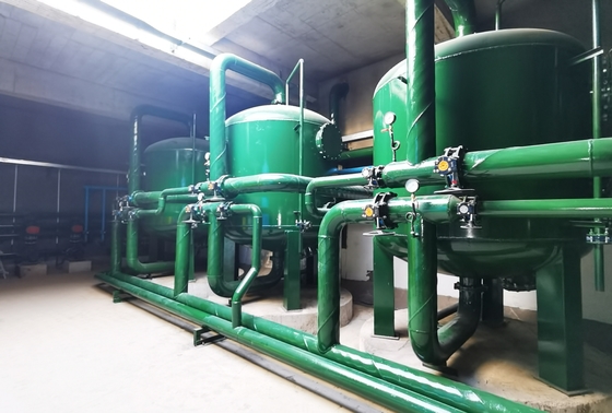 IEPP Manufacturer Supplier Gray Water Treatment Industrial Quartz Sand tank Filter Active Carbon Filtering Charcoal Clearifier