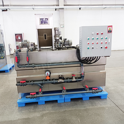 IEPP Factory Supplier Flocculant Automatic Water Treatment Dosing System Skid Ss304 Polymer Electrolyte Mixing tank for WWTP