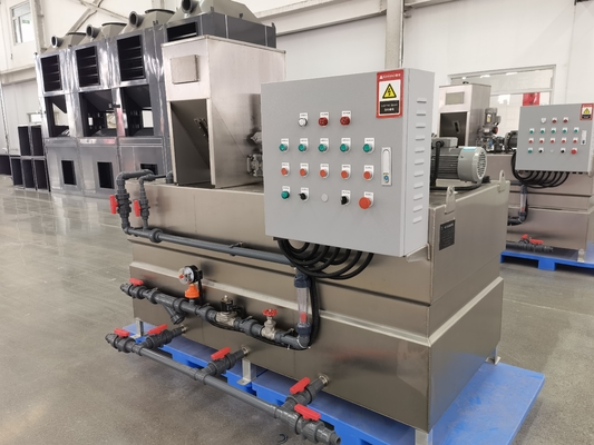 IEPP Manufacturer Factory WWTP Sewage Treatment PAM Chemical Preparation System Automatic Polymer Electrolyte Dosing Equipment