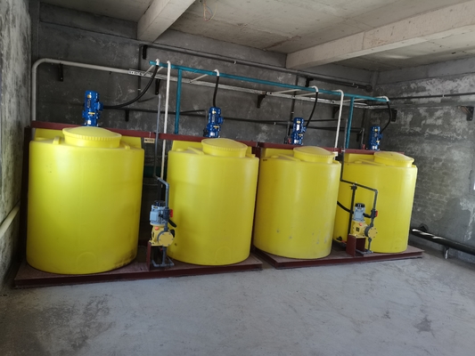 IEPP 2023 Innovative Function PE Wastewater Treatment Equipment Machine Coagulant Dosing Mixture Polymer Preparation Unit tank